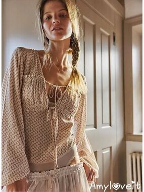 Free People Sunny Meadows Bodysuit #93